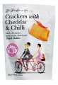 Crackers with Cheddar and Chilli, Crackers with Cheddar and Chilli, Fine Cheese Company - 45 g - pack