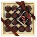 Baci di dama con cacao, confezione, dubbel koekje met witte chocoladevulling, pakje, Antica Torroneria Piemontese - 150 g - pak