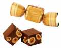 Piemonte, gianduia con nocciole, sfuso, Piemonte Gianduia blokjes volle melk, losse goederen, caffarel - 1.000 g - kg