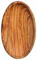 Olive wood bowl, large, olive wood bowl, large, Olio Roi - approx. 20 x 12 x 3 cm - piece