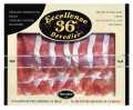 Ra skinke 30 maneder, oppskaret, vakuumforseglet, Prosciutto Crudo Vaschetta, 36 mesi, Devodier - 70 g - pakke