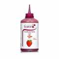 Jahodova omacka Boiron Coulis, 16 % cukru, lahev - 500 g - PE lahev