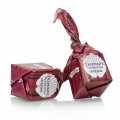 Tartuflanghe mini truffle chocolates - Tartufo Dolce dAlba EXTRA DARK, extra dark chocolate, a 7g, black / red - 200 g - bag