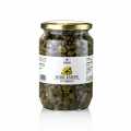 Capperi selvatici, al sale marino, Anemos - 600 g - Bicchiere