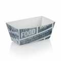 French Pot S jetable, 90 x 70 x 35 mm, carton, concept de craie - 400 St - carton