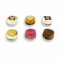 La Rose Noire - Petit Cheese Cake Mischung, 6 Sorten - 1,632 kg, 96 St - Karton