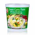 Pâte de Curry, vert, marque Cock - 400 g - tasse