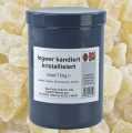 Ginger cubes, candied, dry / crystallized - 750 g - PE can