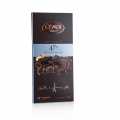 Chocolate bar - dark chocolate 47% cocoa, with fleur de sel, cemoi - 100 g - paper