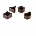Schokoform - Dunkel, 4 verschiedene Formen, Mona Lisa - 240 g, 40 St - Karton