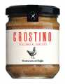 Antico Crostino Toscano al tartufo, crostino-crème met truffels, wildspecialiteiten - 180 g - glas