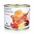 Duck Legs Confit, 5 Clubs, Malvasia - 1,9 kg - kan