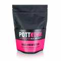Pottkorn - pink lining, popcorn with white chocolate and raspberries - 150 g - bag