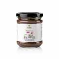 Olive Paste - Tapenade, black, from Kalamata Olives, ANEMOS - 180 g - Glass