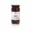 Olives negres, amb pinyol, olives Kalamata, en salmorra, ANEMOS - 227 g - Vidre