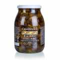 Zaitun hitam, diadu (snocciolate), dalam minyak zaitun, Casa Rinaldi - 900g - kaca