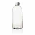 Plastic fles met schroefdop, voor azijn of l, 512 ml - 1 stuk - los
