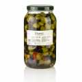 Olive mixture, green and black olives, without core, spicy pickled, viveri - 3 kg - Glass