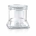 Tuber-Pack® truffle container, Ø 7 x 7cm H, clear, with fleece - 1 pc - carton