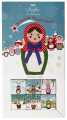 24 Carre Winter, Geschenkpackung Winter, Dolfin - 108 g - Packung