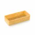Tartletat embelsire - Filigrano, drejtkendeshe, 7.3x3.3cm, H 1.8cm, pete e shkurter - 162 cope - Karton