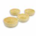 Snack tartlets, round, Ø 5cm, light, salty - 1.55 kg, 184 pcs - carton