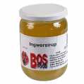 Sciroppo di zenzero, per il te o come ingrediente di condimento - 500ml - Bicchiere