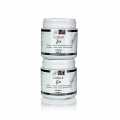 Kleurstof voor levensmiddelen zwart - Carbo Medicinalis (plantaardige houtskoolpoeder), water- en vetoplosbaar, Ruth - 50 g, 2 x 25 g - Pe-dosis
