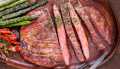 Flank steak from Wagyu from Chile BMS 6-12, Beef, Meat / Agricola Mollendo SA - ca.1 Kg - vacuum