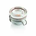 Wired glass -Lock-Eat, 80 ml, incl. Rubber, round - 1 pc - loose