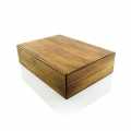 Wine present box, Wood, for 3 bottles à 0,75 l - 1 pc - loose