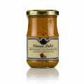 Senape di Digione con peperoni e aglio, fine, piccante (provenzale) - 190ml - Bicchiere