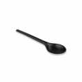 Naturesse Kaffeelöffel Smart, Einweg, schwarz, aus CPLA, 12,8 cm - 50 St - Schachtel