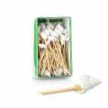 Bamboo skewers mussel, 7 cm - 100 hours - box