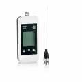 Chef`s Probe Thermometer with digital display, penetration probe, 1,5mm, white - 1 pc - carton