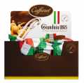 Gianduiotti classici tricolori, espositore, hazelnut nougat chocolates, three colors, display, caffarel - 3,000 g - display