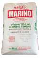 Farina di grano tenero tipo 00, biologica, dal mulino a pietra, per pasta e pizza, Mulino Marino - 25 kg - borsa