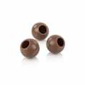 Truffle hollow balls, milk chocolate, Ø 24 mm, Laderach - 1.336 kg, 567 pieces - Cardboard