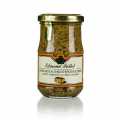 Dijonska horcice s korenenym chlebem a medem, hruba, Fallot - 190 ml - Sklenka