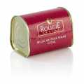 Foie gras block, foie gras, trapeze, half preserve, rougie - 145 g - can