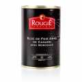 Blok hati itik, dengan kepingan, bulat, separa terawet, foie gras, rougie - 400g - boleh