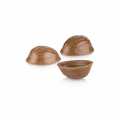 Palinen half shell walnut, whole milk, 27 x 35 mm, 12 mm h, Läderach - 1.971 kg, 896 pc - carton
