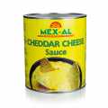 Cheddar Cheese Sauce, from Mexico - 3 kg - can
