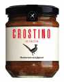 Crostino di caccia, crostino creme med vildt og fasan, spilspecialiteter - 180 g - glas