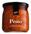 PESTO - Friss pesto paprikaval es chilivel, Friss paprika pesto chilivel es mandulaval, Viani - 180g - Uveg