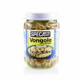 Vongole shells, natural, speca - 130 g - Glass