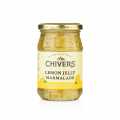 Lemon jam - with finely chopped lemon peel, by Chivers - 340 g - Glass