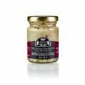 Trufflusmjor undirbuningur, medh hvitum trufflum Magnatum Pico, Valnerina Tartufi - 80g - Gler