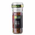 Gourmet-Gewürzmühle Chili Extra scharf, Easy Gourmet - 25 g - Glas