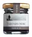 Tartufi neri interi, tartufi i gjithe dimrit, tuber melanosporum - 12.5 g - Xhami